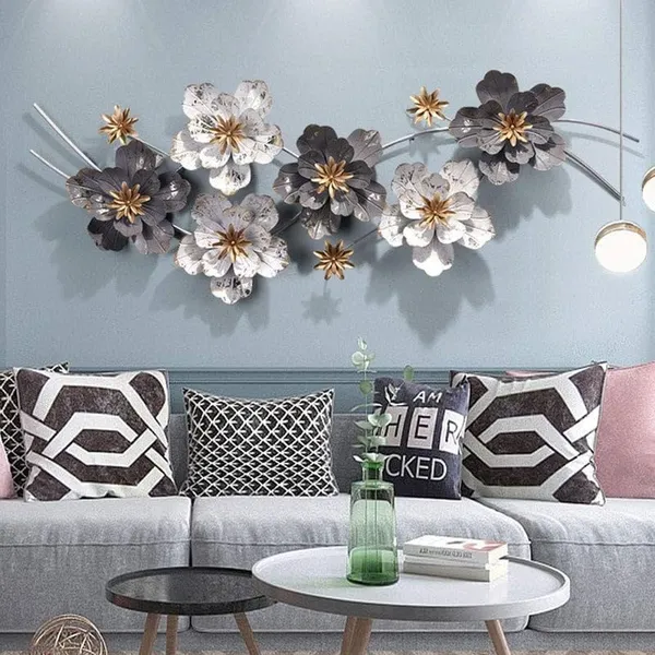 Copper_Metal_Abstract_Figures_Wall_Sculpture/DECOR_for_Livingroom,_Home_Office,Guestroom,Hallway_&_Bedroom_|Grey_&_White