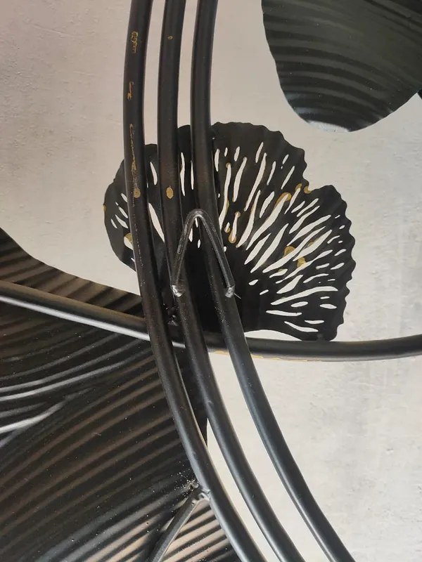 Copper_Handcrafted_Metal_Wall_Decoration|Decorative_Wall_Hanging_Art_Decor_Leaf_Sculpture_For_Living_Room_Bedroom_Office&Entryway,_70_Cm