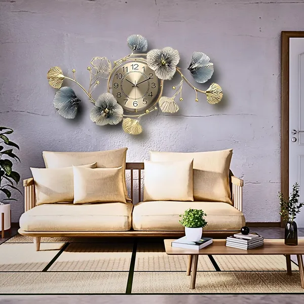 Copper_TANNER_TIME_Floral_Art_Metal_Abstract/Wall_Sculptures/Wall_hanging/Wall_art_Multicolor_for_home_decoration/Living_Room/office/cafe/Bedroom