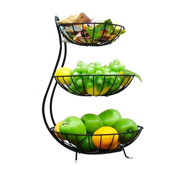 SMARTSLIDE_3_Tier_Steel_Fruit_and_Vegetable_Basket_for_Kitchen_-_Fruit_Basket_for_Dining_Table_-_Fruit_Bowl_|_Fruit_and_Vegetable_Stand_for_Kitchen_|_Counter_Top_Fruit_Rack,_Tiered_Shelf