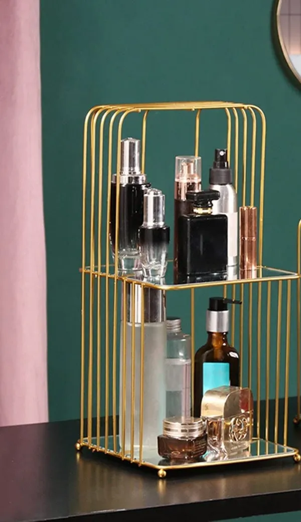 Copper_Metal_Square_Perfume_Organiser_2_Tier_with_Mirror_Base_and_Beautiful_Gold_Colour_Decorative_Cosmetics_Holder_Beauty_Display