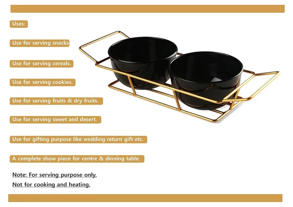 Copper_Serving_Metal_Two_Black_Color_Bowl_Serving_Set_with_Gold_Plated_Wire_Tray_Server_Set_for_Center_Table_for_Guest_Wedding_Return_Gifts