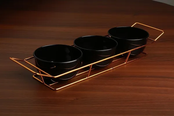 Copper_Serving_3_Black_Glossy_Bowl_Metal_Bowl_Set_with_Gold_Plated_Wire_Tray_Server_Set_for_Center_Table_for_Guest_Wedding_Return_Gifts_and_Dining_Table_for_Guest_Refeshment