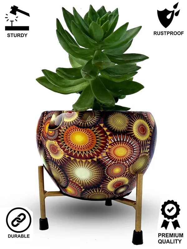 Copper_Designer_Indoor_Plant_Pots_with_Stand_-_Table_Top_Decorative_Metal_Plant_Pots_for_Living_Room,_Balcony_and_Garden_Gift_Pot