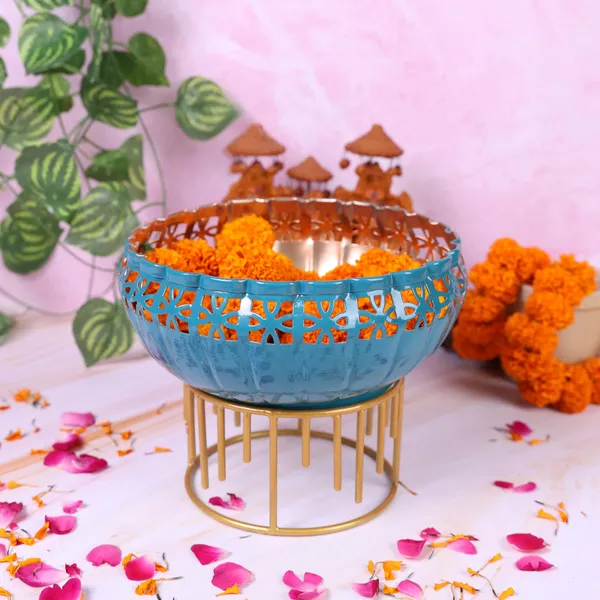 Copper_8_Inch_Metal_Magnetic_Steel_Decorative_Bowl_for_Home_Décor/Gifting_balacony_Wedding_Entrance_Gift_for_Decor
