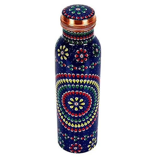 Copper_Printed_Copper_Water_Bottle;_1000_ml;_Set_of_1,_Blue
