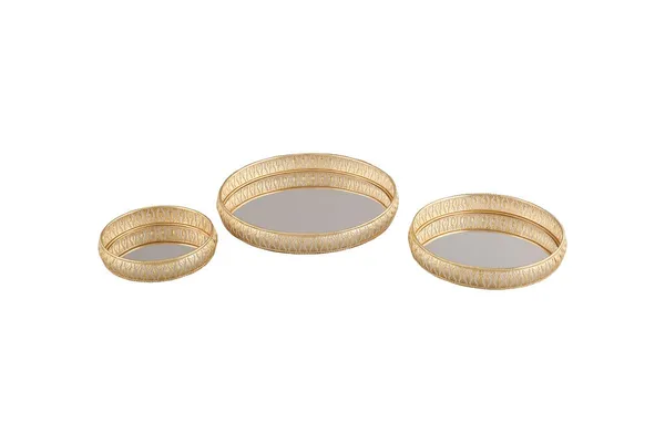 Copper_Combo_of_Round_German_Golden_Plated_Tray