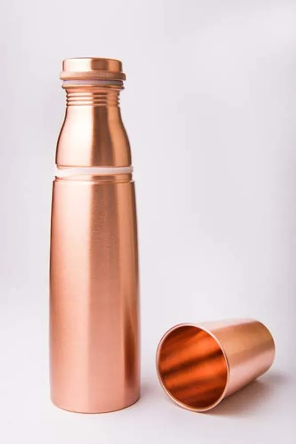 Ayurveda_bottle_Copper_Copper_Water_Bottle_with_Glass;_1_Liter,