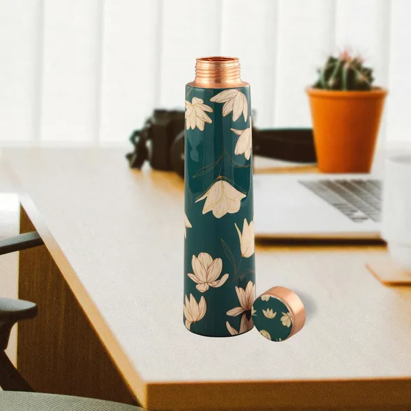 Copper_Handmade_Copper_Water_Bottle_White_Rose_Printed_Meena_Exact_Handcrafted,_1_Liter,_Clear