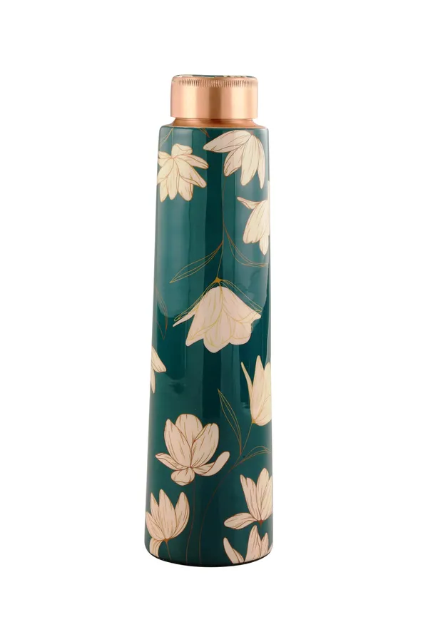 Copper_Handmade_Copper_Water_Bottle_White_Rose_Printed_Meena_Exact_Handcrafted,_1_Liter,_Clear