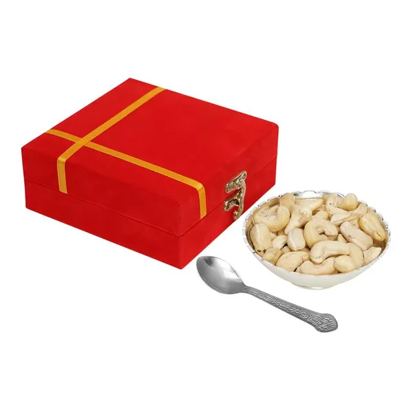 Copper_Silver_Plated_Decorative_Bowl_&_Spoon_Set_with_Red_Velvet_Box_–_Ornate_Floral_Design_–_Ideal_for_Diwali,_Wedding,_Anniversary,_Engagement,_Corporate_&_Pooja