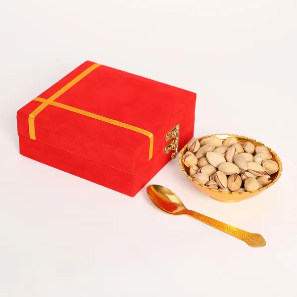 Copper_Premium_Metal_Bowl_&_Spoon_|_Silver/Gold_Plated_Handcrafted_Gift_in_Velvet_Box