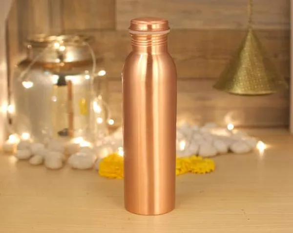 SRSR_Copper's_Pure_Copper_Printed_Water_Bottle_|_Designer_Copper_Bottle_1_Litre,_Leak_Proof,_Jointless,_Seamless|_Capacity-1000_ml_|_Antique_Yoga_Water_Bottle|_Gift_Offer_(Love_Rose)