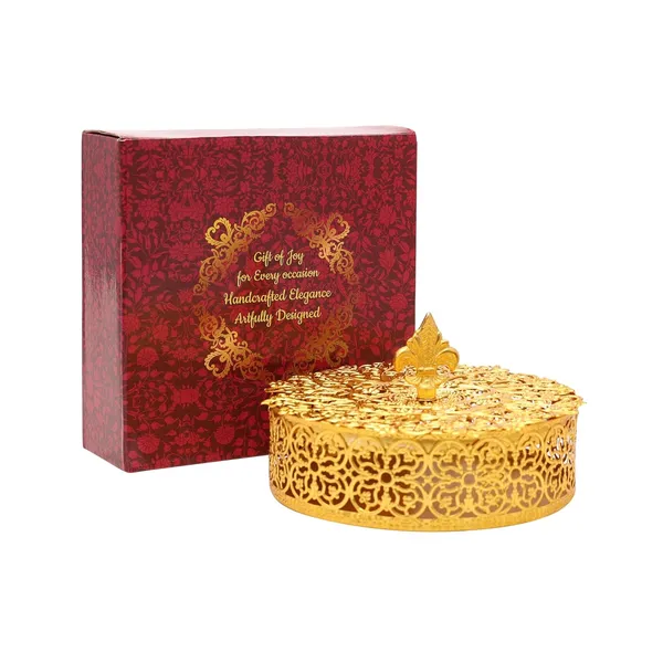 Copper_German_Golden_Dry_Fruits_Box,_Handcraft_Decorative_Jewelry_Box,_Multipurpose_Round_Glass_Mirror_Lid_Storage_Container_Organizer_for_Home_Décor