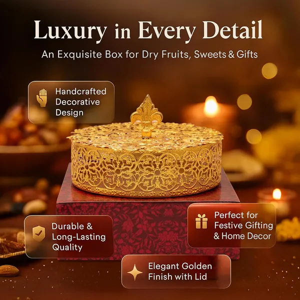 Copper_German_Golden_Dry_Fruits_Box,_Handcraft_Decorative_Jewelry_Box,_Multipurpose_Round_Glass_Mirror_Lid_Storage_Container_Organizer_for_Home_Décor