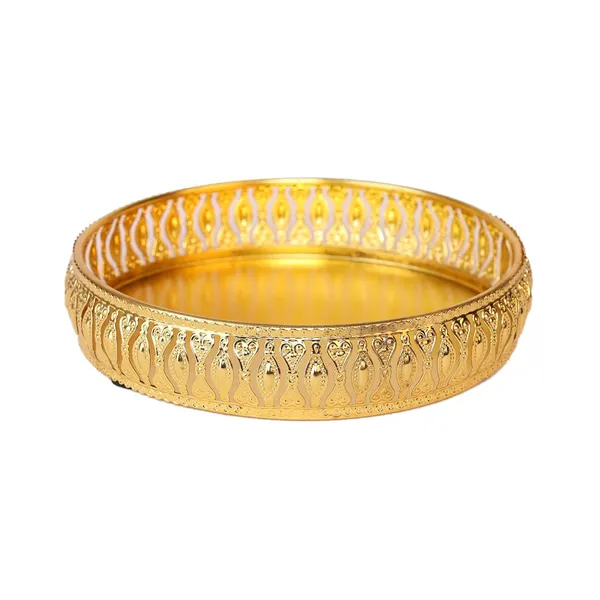 Copper_German_Silver_Golden_Tray_(6-Inch)_–_Decorative_Gift_for_Diwali,_Wedding,_Anniversary_&_Festivals_|_Includes_Gift_Box_for_Wedding,Housewarming,Birthday,Gathering_retrun_Gift
