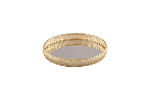 Copper_Round_German_Golden_Plated_Tray|Round_Decorative_Tray