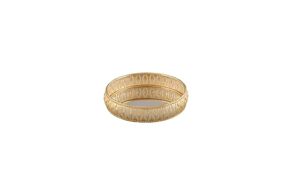 Copper_Round_German_Golden_Plated_Tray|Round_Decorative_Tray