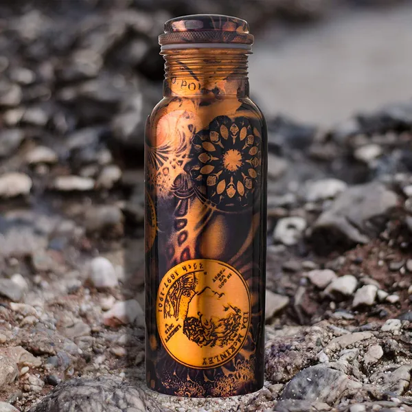 Copper_Printed_Copper_Water_Bottle,_1_Litre;_Set_Of_1,_Multicolor