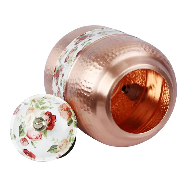 Copper_Handmade_Copper_Matka_Mette_Look_Hammer_With_Rose_New_Print_Design,_5_Liter,_3-Piece,_Clear