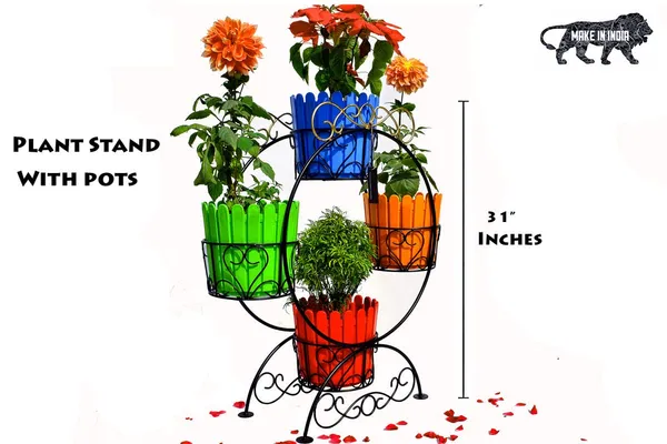 Copper_4_Tier_Black_Ring_Plant_Metal_Pot_Stand_Display_Shelf_Indoor_Outdoor_Flower_Rack_Holder_-_Planter_Shelves_For_Indoor_Oxygen_Plants_With_Earthen_Pots
