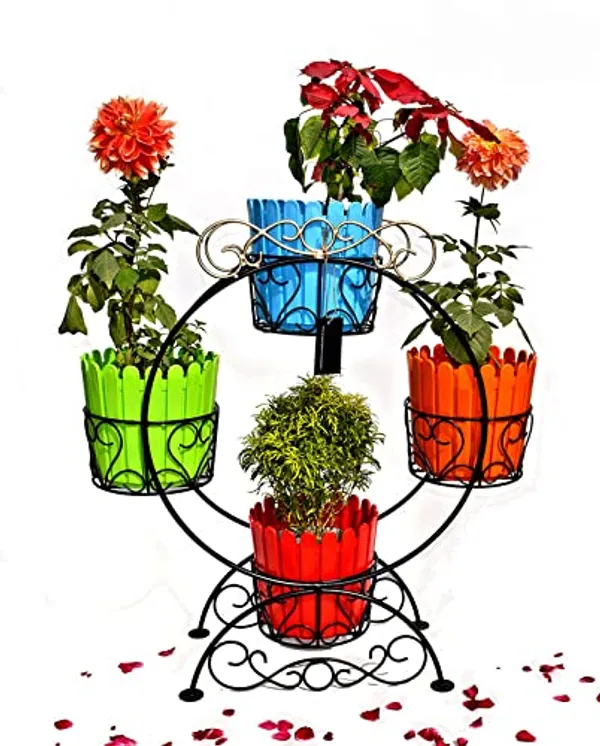 Copper_4_Tier_Black_Ring_Plant_Metal_Pot_Stand_Display_Shelf_Indoor_Outdoor_Flower_Rack_Holder_-_Planter_Shelves_For_Indoor_Oxygen_Plants_With_Earthen_Pots