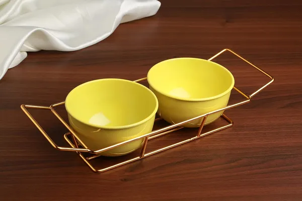 Copper_Serving_Two_Lime_Yellow_Powder_Coated_Metal_Bowl_Set_with_Gold_Plated_Wire_Tray_Server_Set_for_Center_Table_for_Guest_Wedding_Return_Gifts_and_Dining_Table