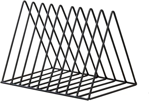 Copper_Metal_Triangle_Magazine_Newspaper_File_Organizer_Rack_Desktop_Iron_Book_Record_Holder_Storage_Organizer_Bookshelf_for_Home_School_Office_Decor,_Tiered_Shelf