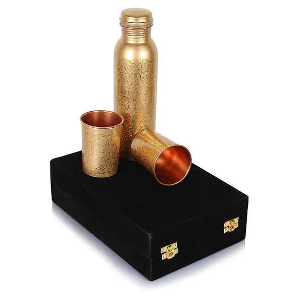 Copper_Floral_Copper_Bottle_with_2_Glass_1000_ml_Count_1_Copper_Color