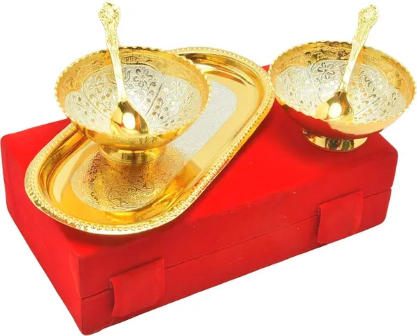 Gold_And_Silver_Copper_Plated_Metal_Bowl_Tray_Pudding