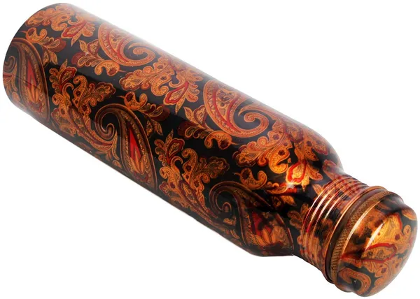 CopperTM_Pure_Copper_Bottle,Printed_Engraved_&_Antique_Design,_No_Joint,_100%_Pure_Copper_Bottle,_Copper_Bottle_for_Water_1_Liter