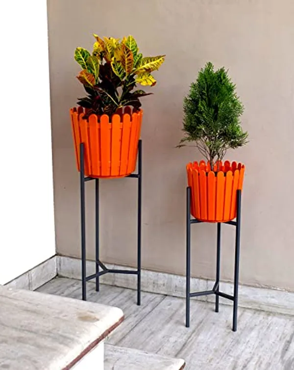 Copper_2_Tier_Metal_Black_Plant_Pot_Stand_Display_Shelf_Indoor_Outdoor_Flower_Rack_Holder_-_Planter_Shelves_for_Indoor_Oxygen_Plants_with_Earthen_Pots