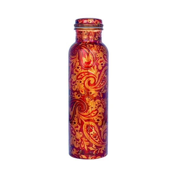 Copper_Printed_Copper_Water_Bottle_1_Liter_Leak_Proof_Lacquer_Coated_Pure_Copper_for_Travelling_Purpose,Yoga_Ayurveda_Healing_Health_Benefits,_1000_Ml(Pack_of_2)