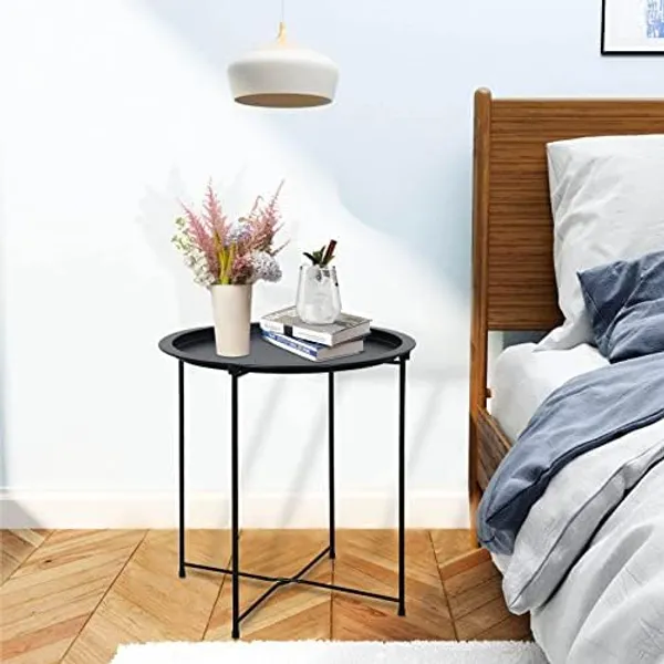 Copper_Table_for_Living_Room_|_Camping_Table_Foldable