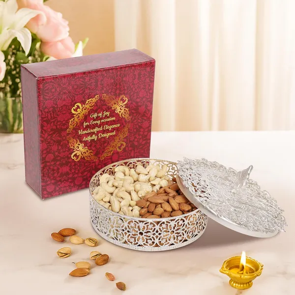 Copper_German_Silver_Dry_Fruits_Box,_Handcraft_Decorative_Jewelry_Box,_Multipurpose_Round_Lid_Storage_Container_Organizer_for_Home_DécoR_Wedding_Gifts_Return_gifts