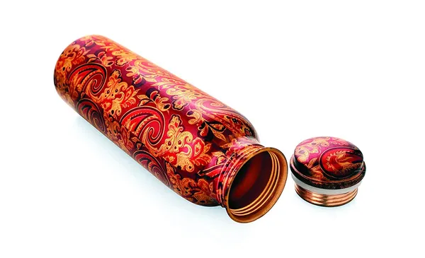 Copper?¢_|Pure_Copper_Printed_Water_Bottle
