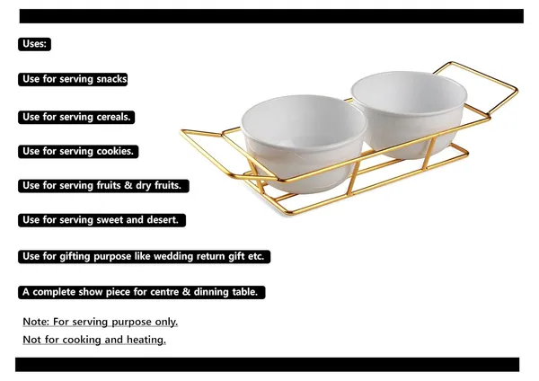 Copper_Serving_Two_White_Powder_Coated_Metal_Bowl_Set_with_Gold_Plated_Wire_Tray_Server_Set_for_Center_Table_for_Guest_Wedding_Return_Gifts_and_Dining_Table