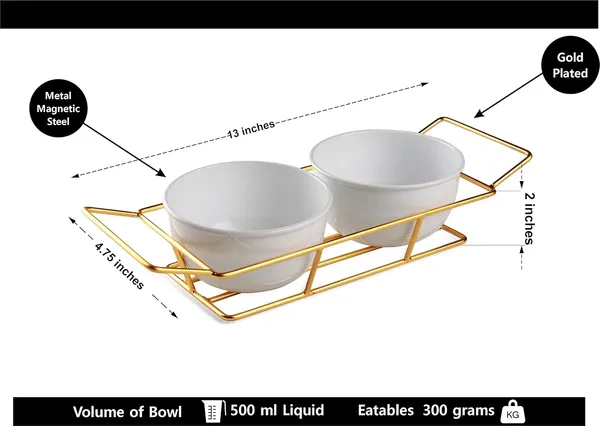 Copper_Serving_Two_White_Powder_Coated_Metal_Bowl_Set_with_Gold_Plated_Wire_Tray_Server_Set_for_Center_Table_for_Guest_Wedding_Return_Gifts_and_Dining_Table