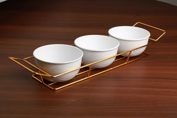 Copper_Serving_Three_White_Powder_Coated_Metal_Bowl_Set_with_Gold_Plated_Wire_Tray_Server_Set_for_Center_Table_for_Guest_Wedding_Return_Gifts_and_Dining_Table_for_Guest_Refeshment