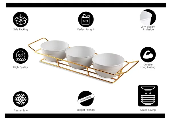 Copper_Serving_Three_White_Powder_Coated_Metal_Bowl_Set_with_Gold_Plated_Wire_Tray_Server_Set_for_Center_Table_for_Guest_Wedding_Return_Gifts_and_Dining_Table_for_Guest_Refeshment
