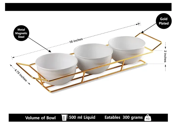 Copper_Serving_Three_White_Powder_Coated_Metal_Bowl_Set_with_Gold_Plated_Wire_Tray_Server_Set_for_Center_Table_for_Guest_Wedding_Return_Gifts_and_Dining_Table_for_Guest_Refeshment