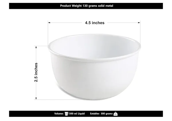 Copper_Serving_Metal_Bowl_for_Kitchen,_Ideal_for_Snacks,_Rice,_Salad,_Fruits,Noodles_and_Dessert_Bowl-_White_Color_Size_4.5_Inches