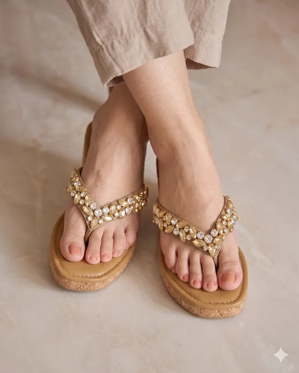 Golden_Glow_Wedges_For_Women_|_2_Inches