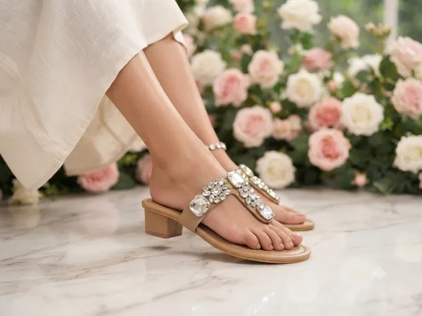 Regal_Crystal_T-Strap_Block_Heels_For_Women_|_2_Inches