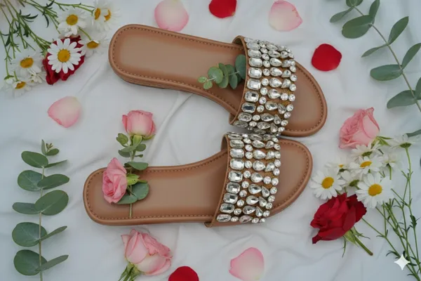 Brown_Leather_Starlight_Crystal_Wedges_For_Women