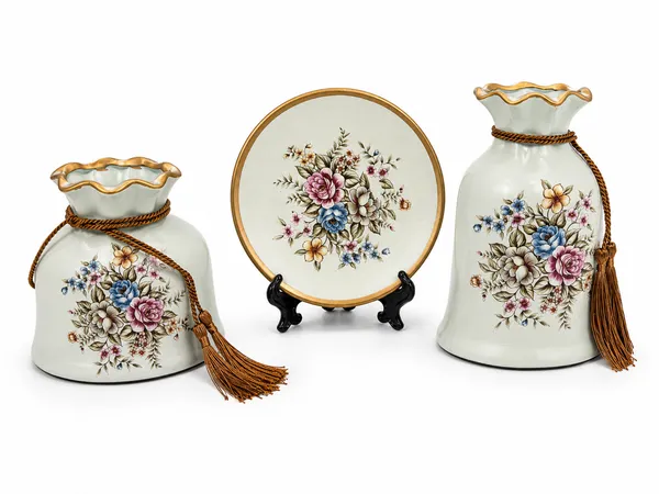Ivory_Floral_Decorative_Jar_Set