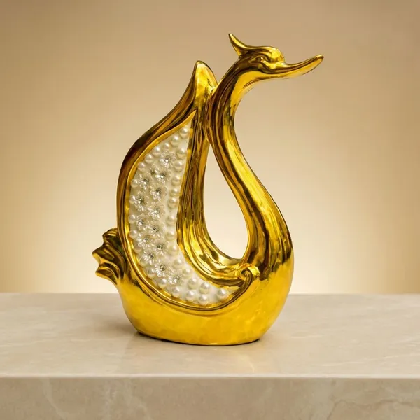 Glossy_Golden_Resin_With_Pearl_And_Crystal_Goldenen_Swan_Pearl_Showpiece_For_Home_Decor