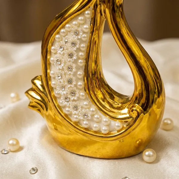 Glossy_Golden_Resin_With_Pearl_And_Crystal_Goldenen_Swan_Pearl_Showpiece_For_Home_Decor