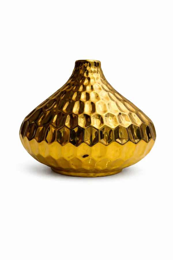 Golden_Ceramic_Honeycomb_Golden_Decorative_Bowl_For_Home_Decor
