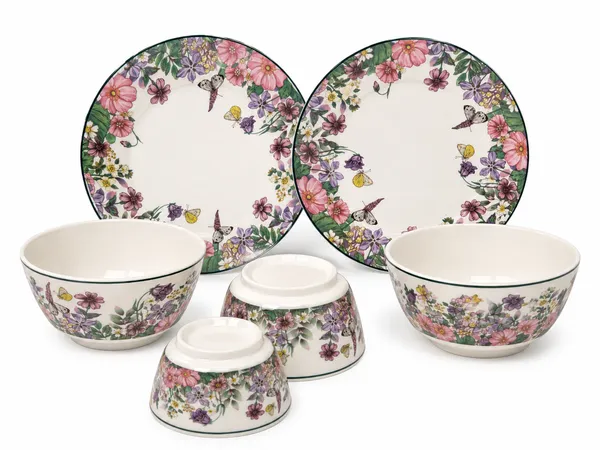 Floral_Ceramic_Dinner_Set